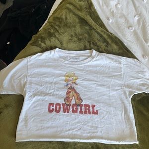 Brandy Melville cowgirl crop top